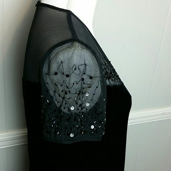 Vintage P.J. Klein Velvet dress - Picture 4 of 7